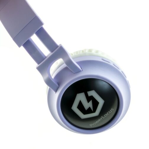 Buddy – Vezeték nélküli fejhallgató gyerekeknek – lila, fülekkel